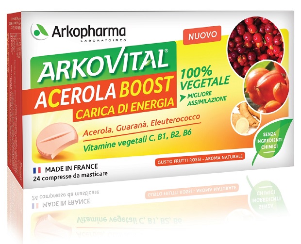 ARKOVITAL ACEROLA BOOST 24CPR