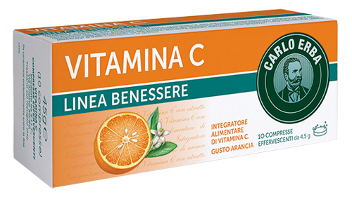 CARLO ERBA VITAMINA C 10CPR EF