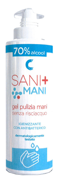 SANI+ GEL PULIZIA MANI 400ML