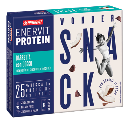 ENERVIT PROTEIN SNACK COCC8BAR