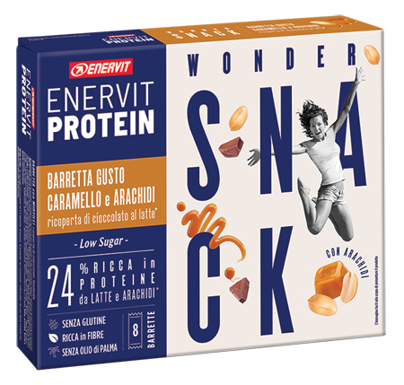 ENERVIT PROTEIN SNACK CAR 8BAR