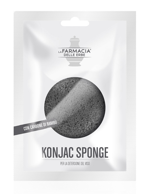 FDE KONJAC SPONGE CARBONE BAM