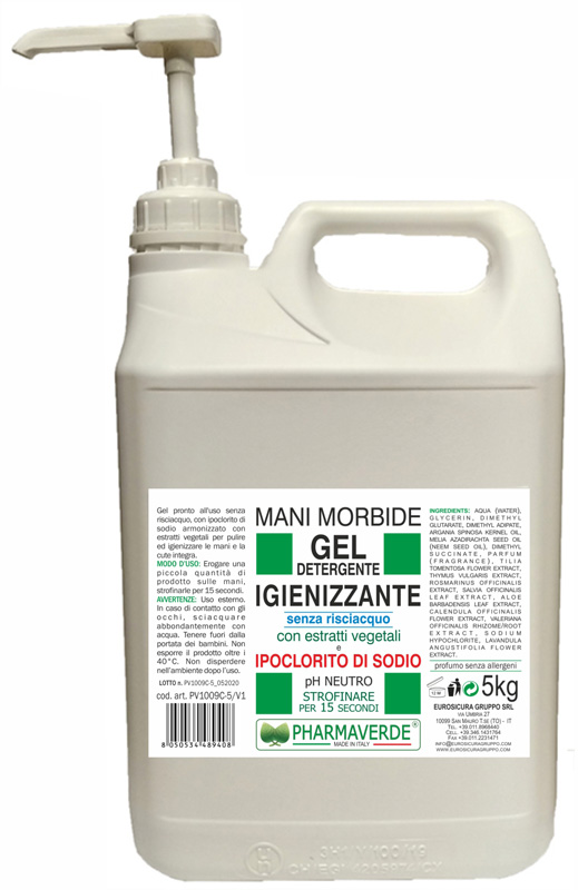 PHARMAVERDE MANI MORB GEL 5KG