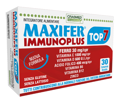 MAXIFER IMMUNOPLUS TOP 7 30CPR