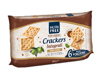 NUTRIFREE CRACKERS INTEGR 6PZ