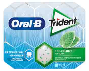 ORAL B TRIDENT SPERMINT 17G