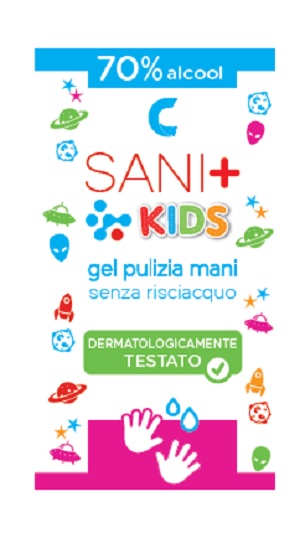 SANI+ KIDS GEL PULIZIA MANI