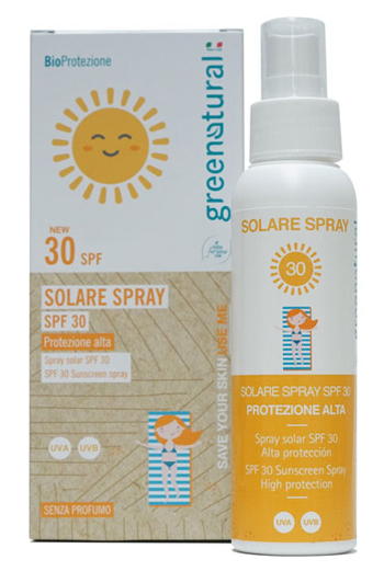 GREENATURAL SOLARE SPRAY SPF30