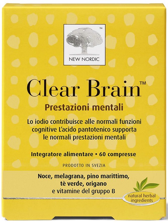 CLEAR BRAIN 60CPR