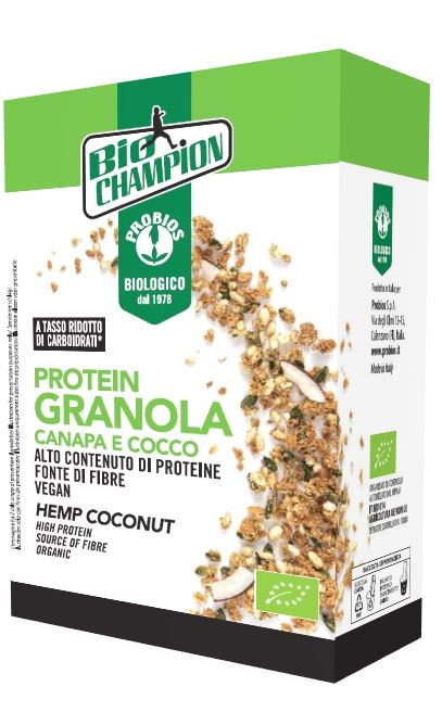 BCH PROTEIN GRANOLA CANAPA/COC