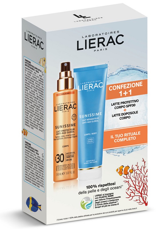 LIERAC SUNIS CORPO SF30+LATTE