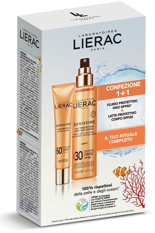 LIERAC SUNIS VISO SPF50+LATTE