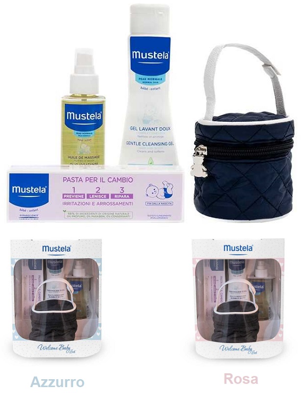 MUSTELA WELCOME BABY SET