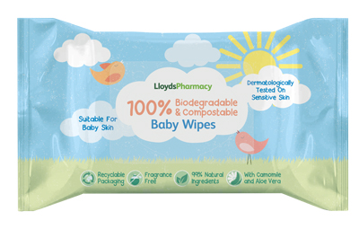 LLOYDS BABY WIPES 25PZ