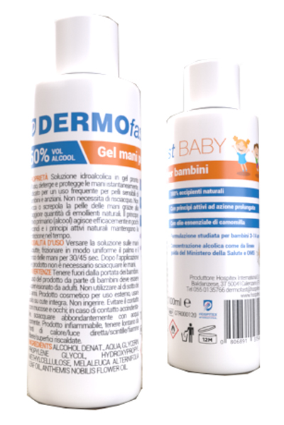 DERMOFAST BABY GEL MANI 100ML