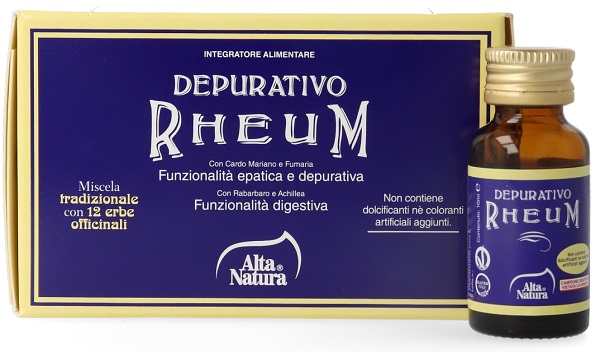 DEPURATIVO RHEUM 12FL 10ML CAM