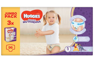 HUGGIES DIAP PANT JPACK 5 96PZ