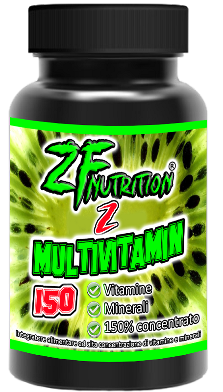 ZF NUTR MULTIVITAMIN150% 60CPS