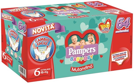 PAMPERS BD SPECIAL XL 64PZ