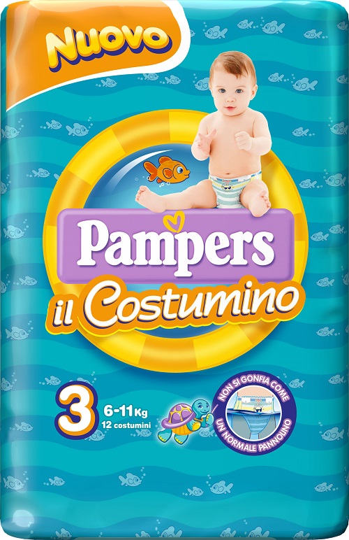 PAMPERS COST BB SHARK 3-4 12PZ