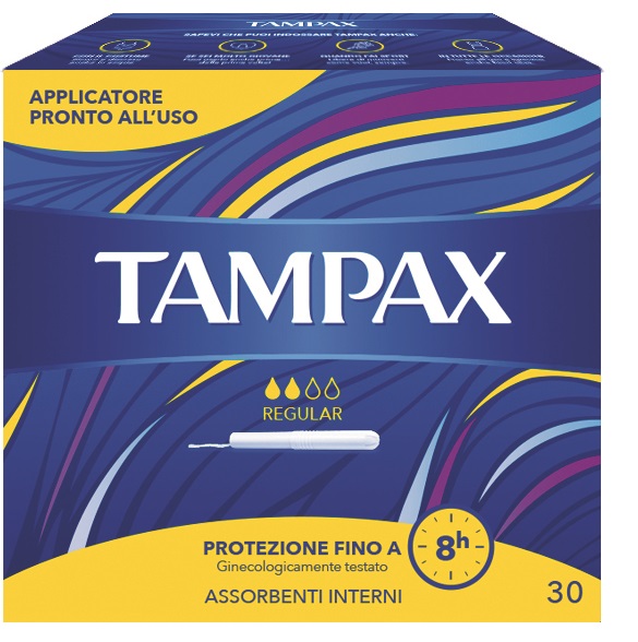 TAMPAX BLUE BOX REGULAR 30PZ