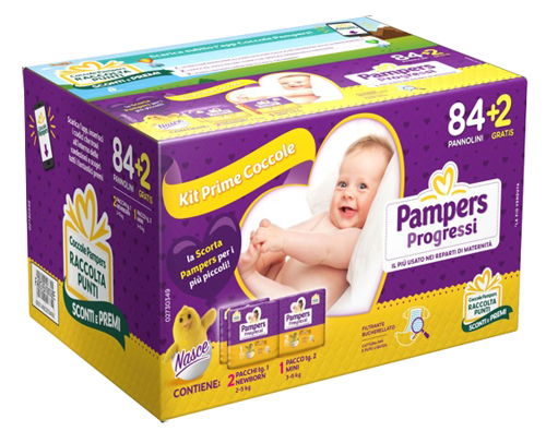 PAMPERS PROGRESSI TRIO POE86PZ