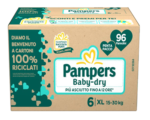 PAMPERS PENTA BD XL 96PZ