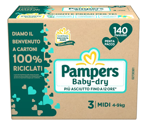 PAMPERS PENTA BD MIDI 140PZ