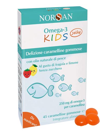 NORSAN OMEGA 3 KIDS CARAMELLIN