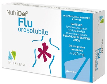 NUTRIDEF FLU OROSOLUBILE 20CPR