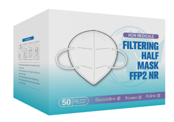 FILTERING HALF MASK FFP2 50PZ