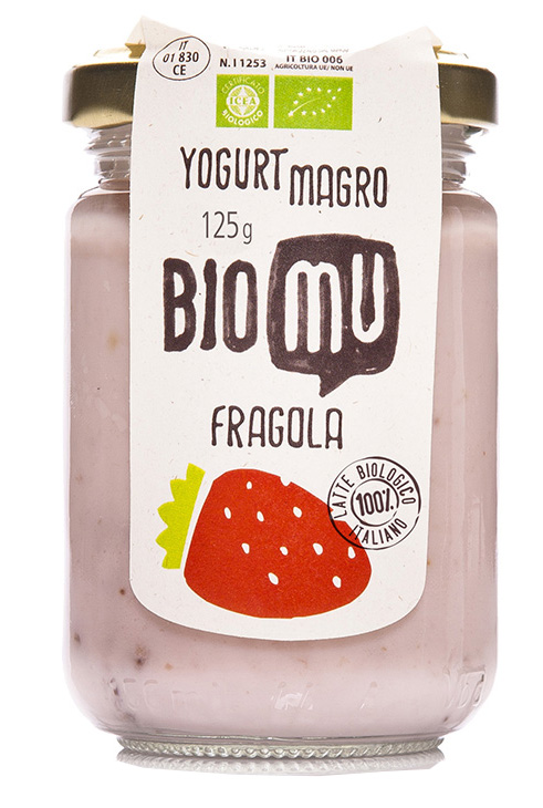 BIOMU YOGURT MAGRO FRAGOLA125G