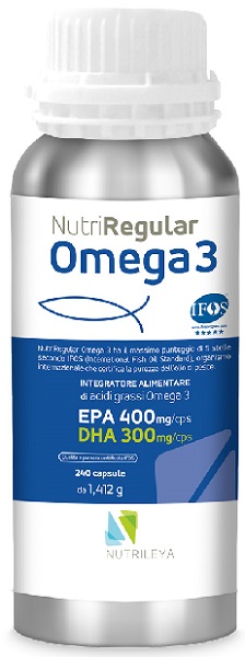 Nutriregular Omega 3 240cps - Prezzo - Indicazioni - Nutrileya Srl -  Silhouette Donna