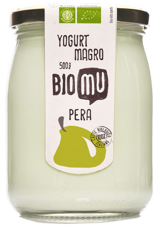 BIOMU YOGURT MAGRO PERA 500G