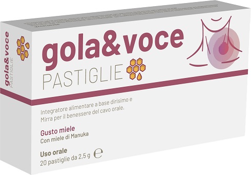 GOLA&VOCE PASTIGLIE MIELE 50G