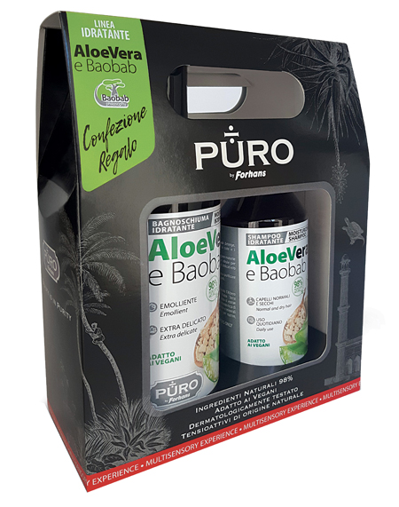 PURO GIFT COLL SH+BAGNOSC ALOE