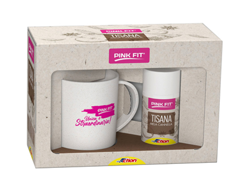 PINK FIT KIT TISANA MELA+TAZZA