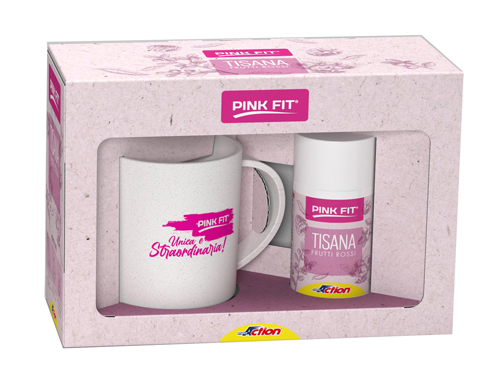 PINK FIT KIT TISANA FRUT+TAZZA