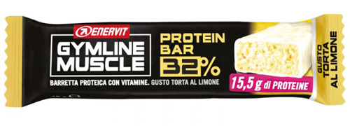 GYMLINE PROT BAR 32% TORTA LIM