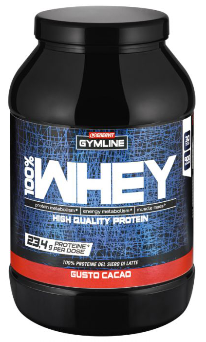 GYMLINE 100% WHEY C CACAO 900G