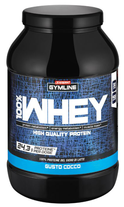 GYMLINE 100% WHEY CONC COC900G