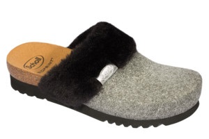 JILL FELSYNFUR-W BLK/SILVER 35