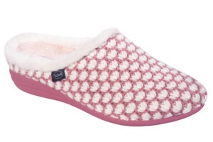CREAMY KNITTEXT-W PINK/WHI 35 CREAMY KNITTEXT-W PINK/WHI 35