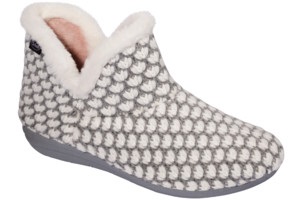 CREAMY BOOTIE KNITGREY/WHI 35 CREAMY BOOTIE KNITGREY/WHI 35
