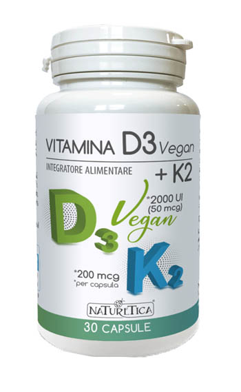 VITAMINA D3 VEGAN + K2 30CPS