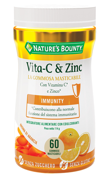 NATURE'S B VITA-C&ZINC 60GOMM