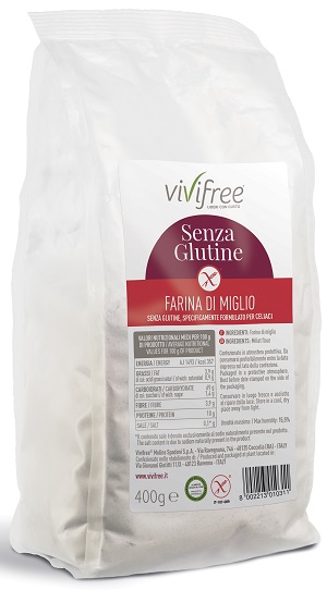 VIVIFREE FARINA MIGLIO S/G400G