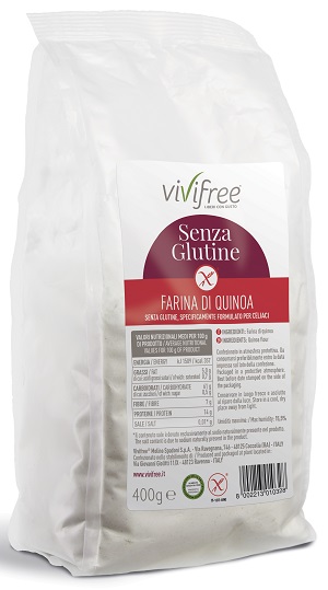 VIVIFREE FARINA QUINOA S/G400G