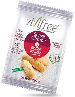 VIVIFREE GRISSINI BI SESAM 25G