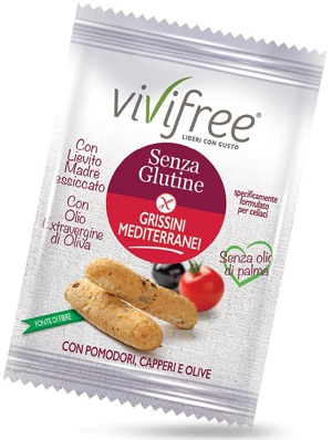 VIVIFREE GRISSINI MEDITER 25G